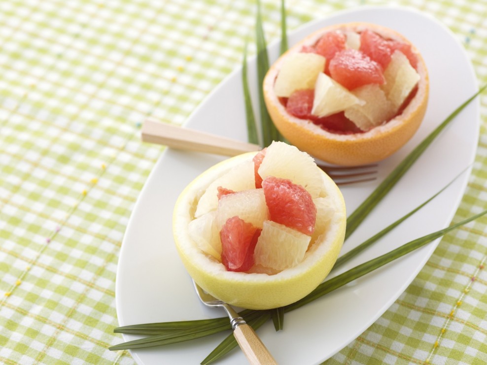 Fresh dessert with fruits